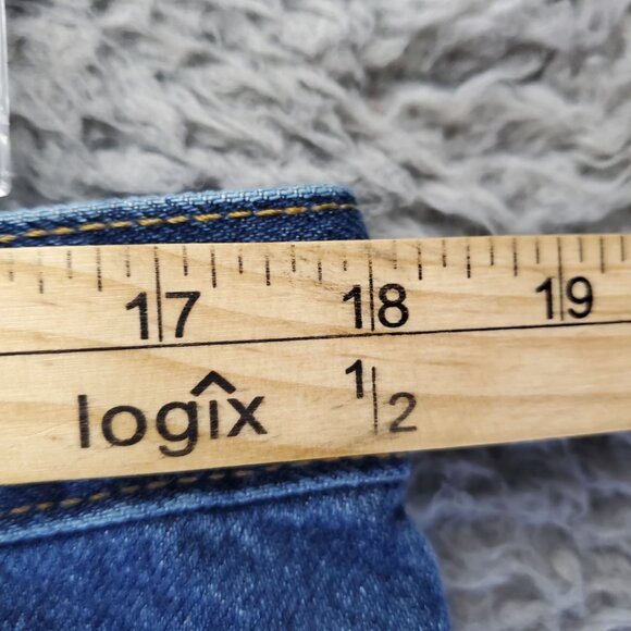 Levis Jeans Womens 18 Blue 550 Relaxed Fit Tapered Leg Classic Denim - Picture 7 of 13